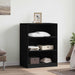 Dulap, negru, 77x48x102 cm, lemn prelucrat - WALTI WALTI