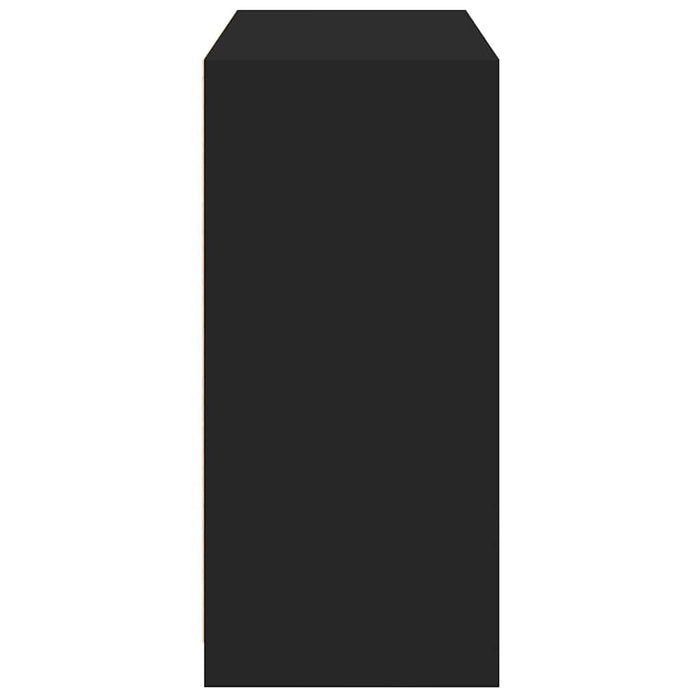 Dulap, negru, 77x48x102 cm, lemn prelucrat - WALTI WALTI