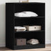 Dulap, negru, 77x48x102 cm, lemn prelucrat - WALTI WALTI