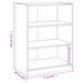 Dulap, stejar sonoma, 77x48x102 cm, lemn prelucrat - WALTI WALTI