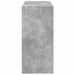 Dulap, gri beton, 77x48x102 cm, lemn prelucrat - WALTI WALTI