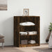 Dulap, stejar fumuriu, 77x48x102 cm, lemn prelucrat - WALTI WALTI