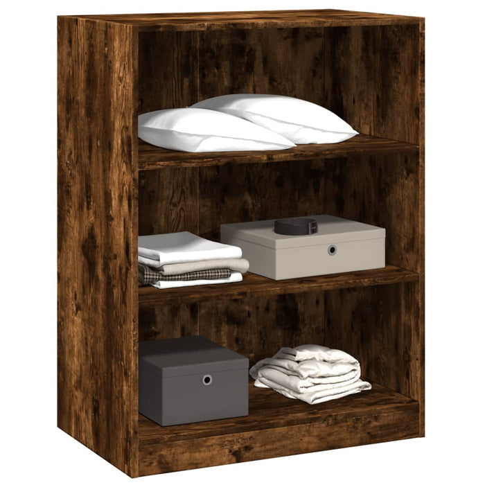 Dulap, stejar fumuriu, 77x48x102 cm, lemn prelucrat - WALTI WALTI