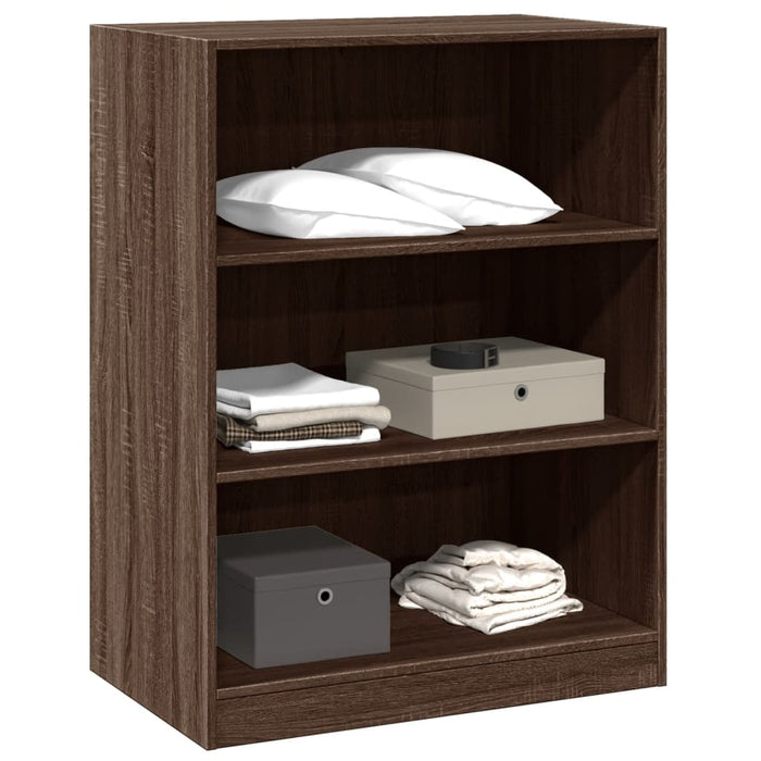 Dulap, stejar maro, 77x48x102 cm, lemn prelucrat - WALTI WALTI