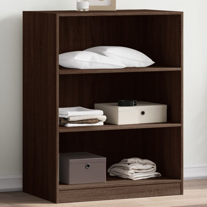 Dulap, stejar maro, 77x48x102 cm, lemn prelucrat - WALTI WALTI