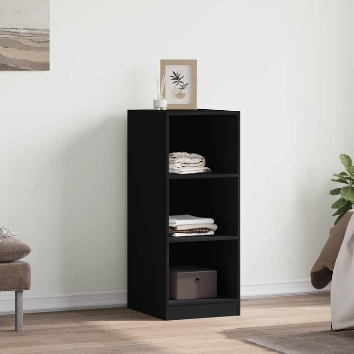 Dulap, negru, 48x41x102 cm, lemn prelucrat WALTI