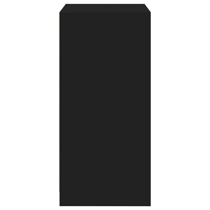Dulap, negru, 48x41x102 cm, lemn prelucrat WALTI