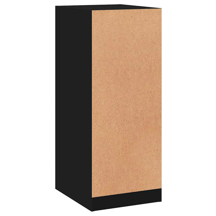Dulap, negru, 48x41x102 cm, lemn prelucrat WALTI