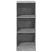 Dulap, gri beton, 48x41x102 cm, lemn prelucrat - WALTI WALTI