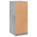 Dulap, gri beton, 48x41x102 cm, lemn prelucrat - WALTI WALTI