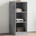 Dulap, gri beton, 48x41x102 cm, lemn prelucrat - WALTI WALTI