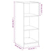 Dulap, stejar fumuriu, 48x41x102 cm, lemn prelucrat - WALTI WALTI