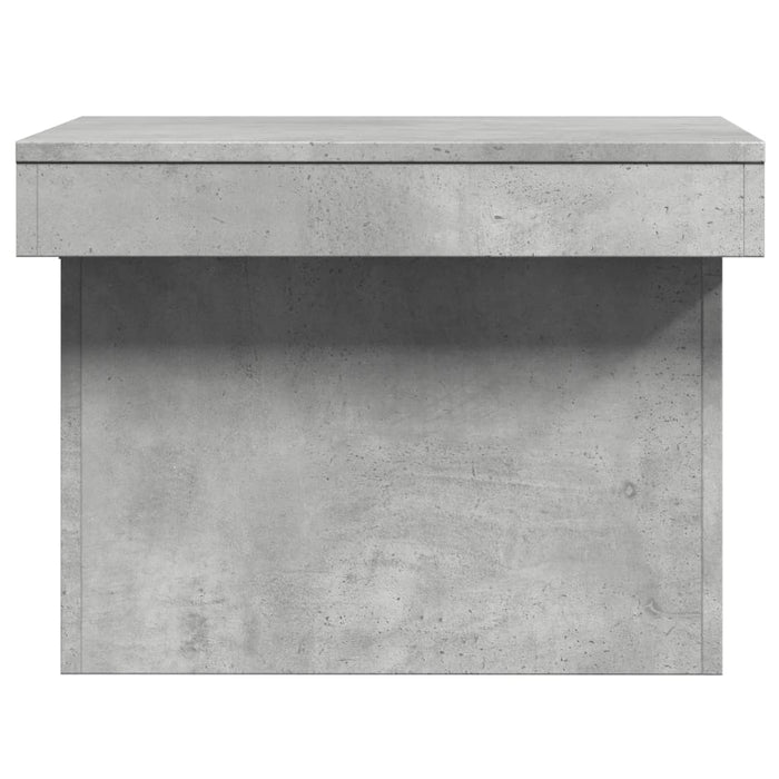 Măsuță de cafea, gri beton, 100x55x40 cm, lemn prelucrat - WALTI WALTI