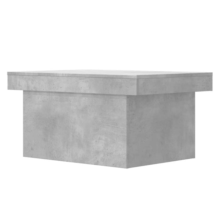 Măsuță de cafea, gri beton, 100x55x40 cm, lemn prelucrat - WALTI WALTI