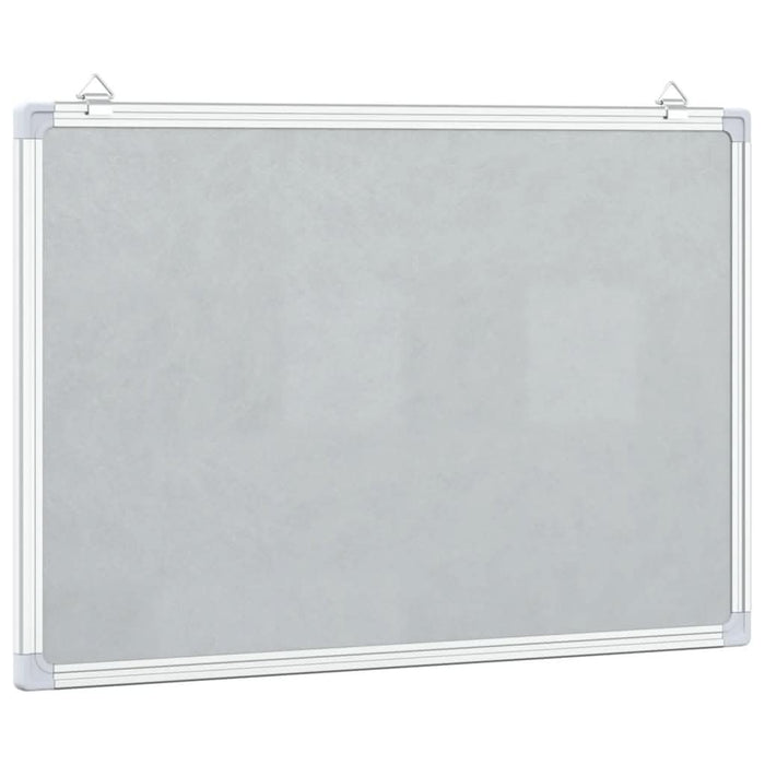 Tablă magnetică, alb, 80x60x1,7 cm, aluminiu - WALTI WALTI
