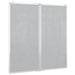 Tablă magnetică pliabilă, alb, 80x80x1,7 cm, aluminiu - WALTI WALTI