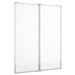 Tablă magnetică pliabilă, alb, 80x100x1,7 cm, aluminiu - WALTI WALTI