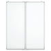 Tablă magnetică pliabilă, alb, 80x100x1,7 cm, aluminiu - WALTI WALTI