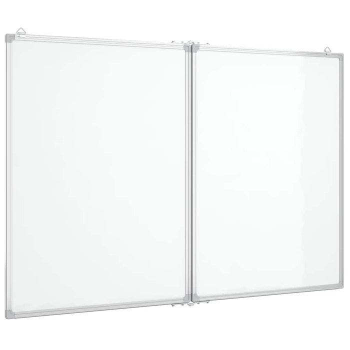 Tablă magnetică pliabilă, alb, 100x80x1,7 cm, aluminiu - WALTI WALTI