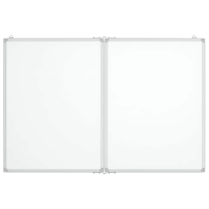 Tablă magnetică pliabilă, alb, 100x80x1,7 cm, aluminiu - WALTI WALTI