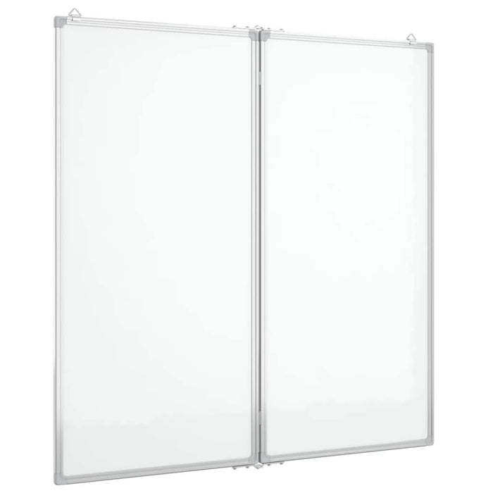 Tablă magnetică pliabilă, alb, 100x100x1,7 cm, aluminiu - WALTI WALTI