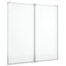 Tablă magnetică pliabilă, alb, 100x100x1,7 cm, aluminiu - WALTI WALTI
