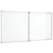 Tablă magnetică pliabilă, alb, 120x60x1,7 cm, aluminiu - WALTI WALTI