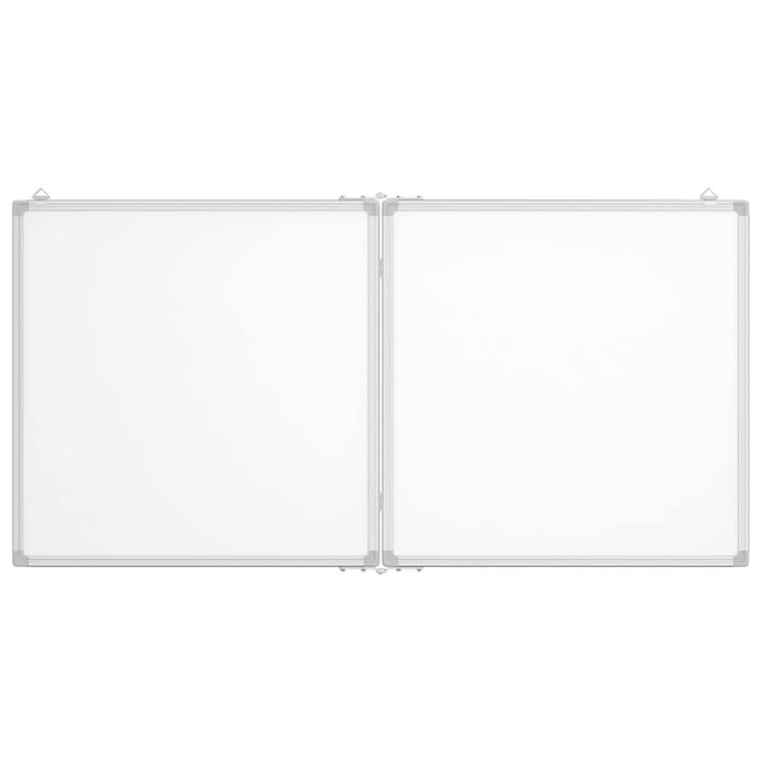 Tablă magnetică pliabilă, alb, 120x60x1,7 cm, aluminiu - WALTI WALTI