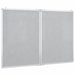 Tablă magnetică pliabilă, alb, 120x80x1,7 cm, aluminiu - WALTI WALTI