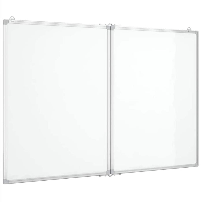 Tablă magnetică pliabilă, alb, 120x100x1,7 cm, aluminiu - WALTI WALTI
