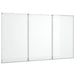 Tablă magnetică pliabilă, alb, 150x80x1,7 cm, aluminiu - WALTI WALTI
