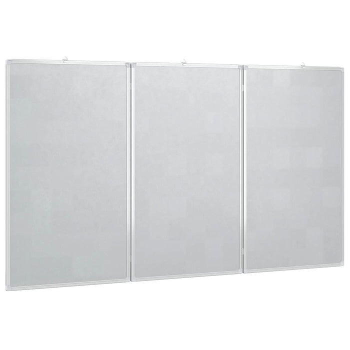 Tablă magnetică pliabilă, alb, 150x80x1,7 cm, aluminiu - WALTI WALTI