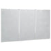 Tablă magnetică pliabilă, alb, 150x80x1,7 cm, aluminiu - WALTI WALTI