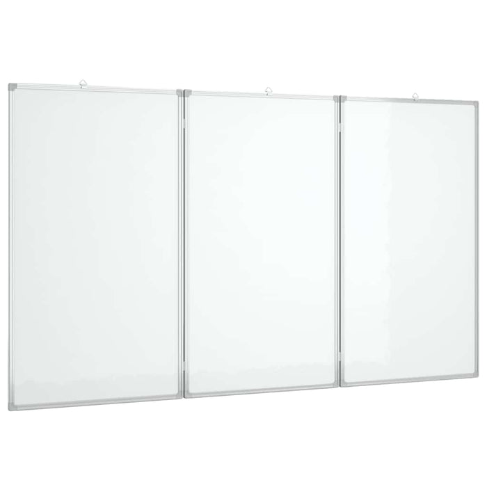 Tablă magnetică pliabilă, alb, 150x100x1,7 cm, aluminiu - WALTI WALTI