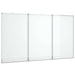 Tablă magnetică pliabilă, alb, 150x100x1,7 cm, aluminiu - WALTI WALTI