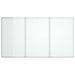Tablă magnetică pliabilă, alb, 150x100x1,7 cm, aluminiu - WALTI WALTI