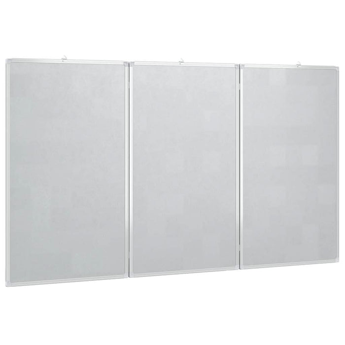 Tablă magnetică pliabilă, alb, 150x100x1,7 cm, aluminiu - WALTI WALTI