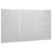 Tablă magnetică pliabilă, alb, 150x100x1,7 cm, aluminiu - WALTI WALTI