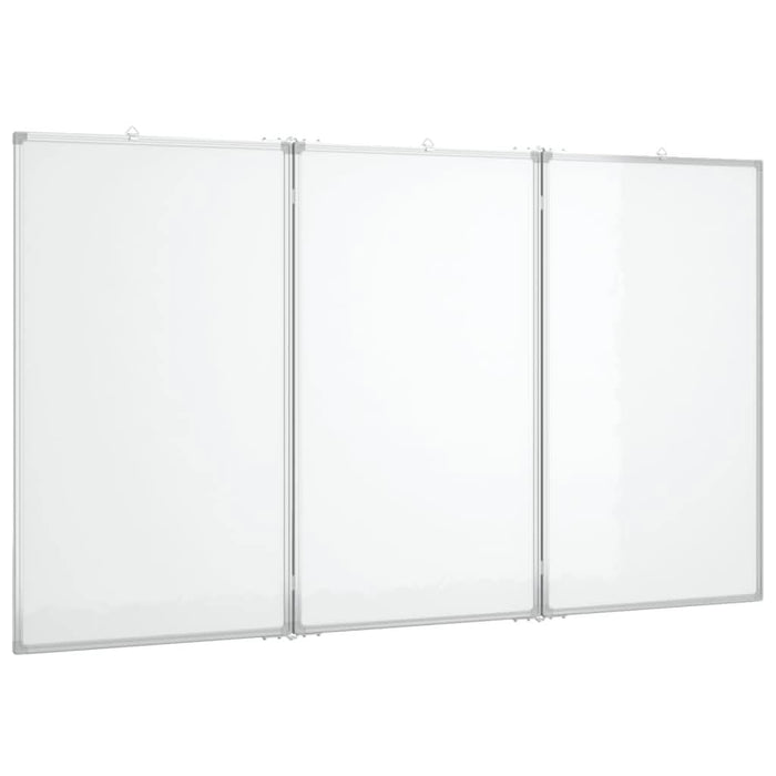 Tablă magnetică pliabilă, alb, 180x80x1,7 cm, aluminiu - WALTI WALTI