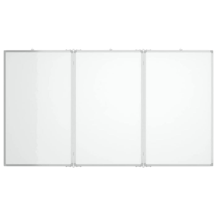 Tablă magnetică pliabilă, alb, 180x80x1,7 cm, aluminiu - WALTI WALTI