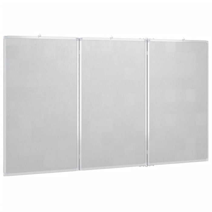 Tablă magnetică pliabilă, alb, 180x80x1,7 cm, aluminiu - WALTI WALTI