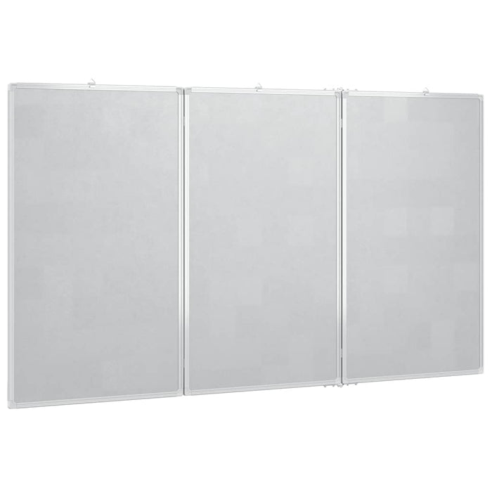 Tablă magnetică pliabilă, alb, 180x100x1,7 cm, aluminiu - WALTI WALTI