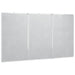 Tablă magnetică pliabilă, alb, 180x100x1,7 cm, aluminiu - WALTI WALTI