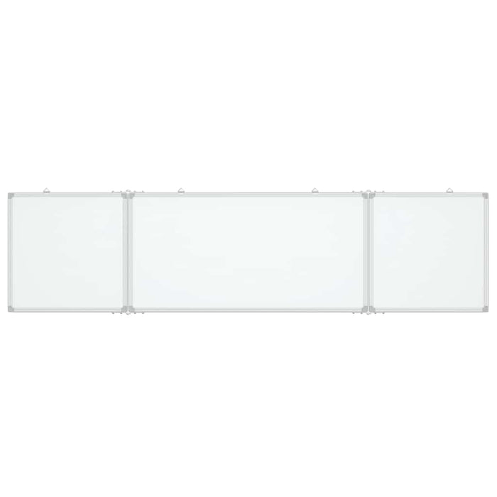 Tablă magnetică pliabilă, alb, 160x40x1,7 cm, aluminiu - WALTI WALTI