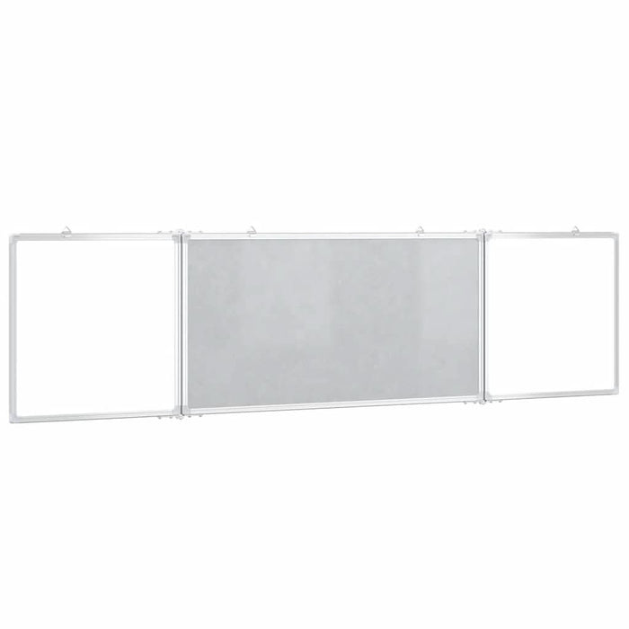 Tablă magnetică pliabilă, alb, 160x40x1,7 cm, aluminiu - WALTI WALTI