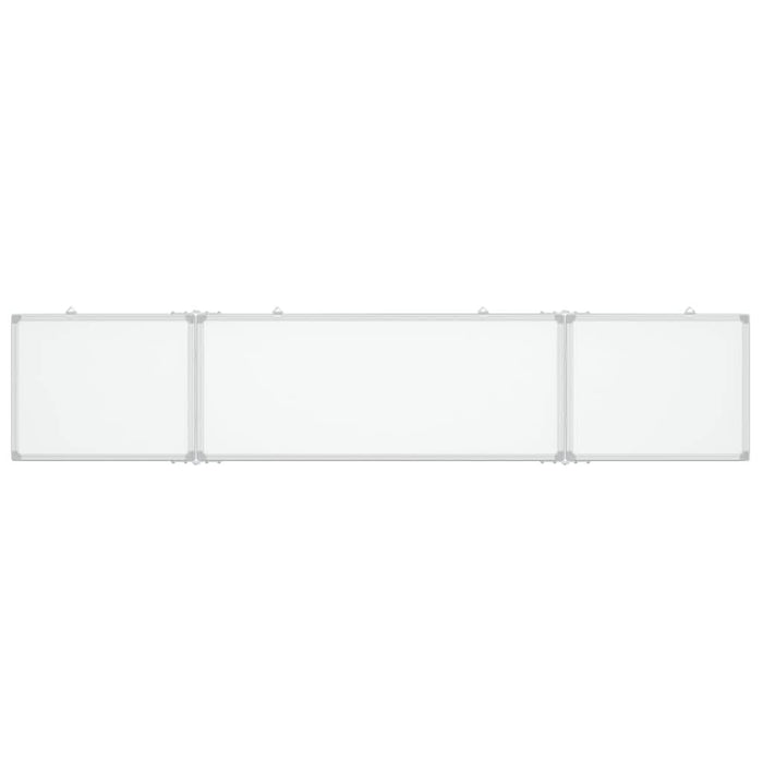 Tablă magnetică pliabilă, alb, 200x40x1,7 cm, aluminiu - WALTI WALTI