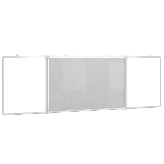 Tablă magnetică pliabilă, alb, 160x50x1,7 cm, aluminiu - WALTI WALTI