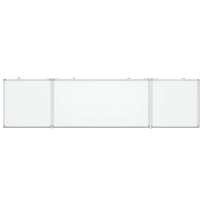 Tablă magnetică pliabilă, alb, 200x50x1,7 cm, aluminiu - WALTI WALTI