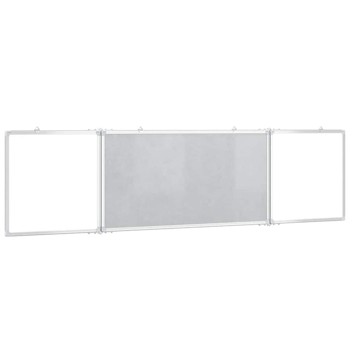 Tablă magnetică pliabilă, alb, 200x50x1,7 cm, aluminiu - WALTI WALTI