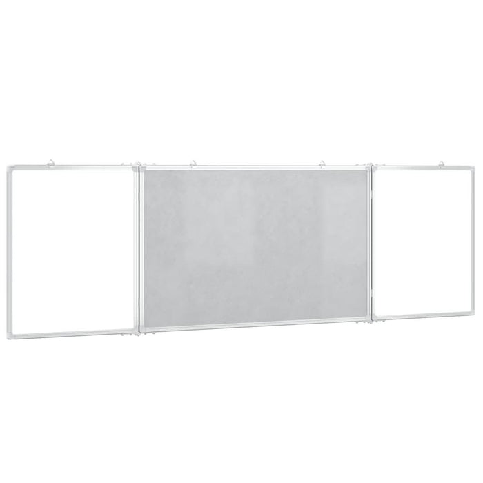 Tablă magnetică pliabilă, alb, 200x60x1,7 cm, aluminiu - WALTI WALTI